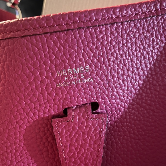 Hermes Epsom Evelyne III PM Rose Tyrien - Picture 7 of 8